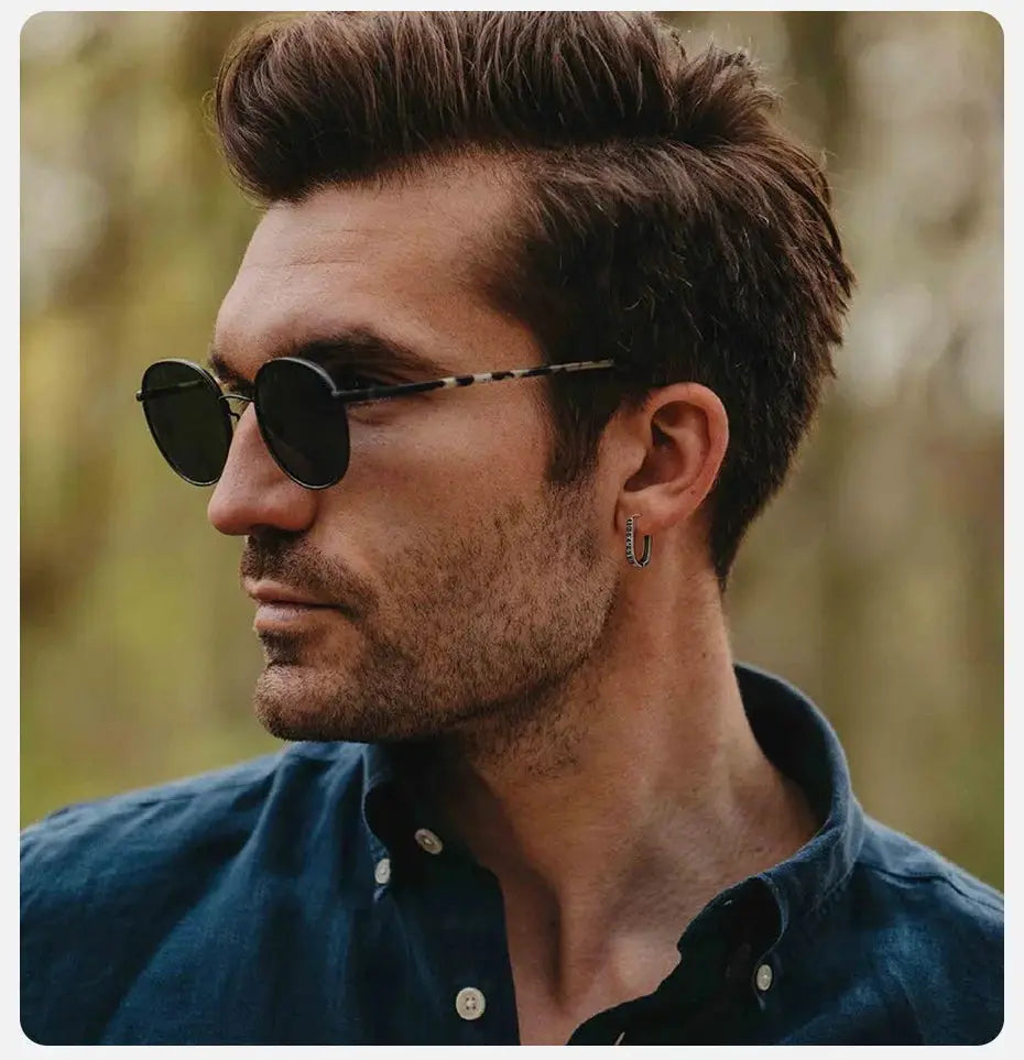 Stainless Steel Viking Runic Earrings – Ancestral Nordic Symbols