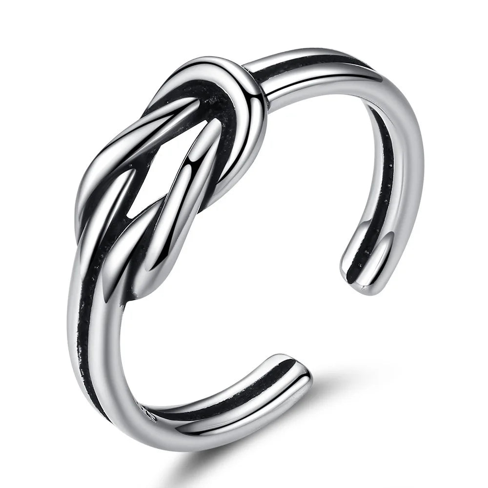 Freyja's Knot Ring – Viking Design in 925 Sterling Silver