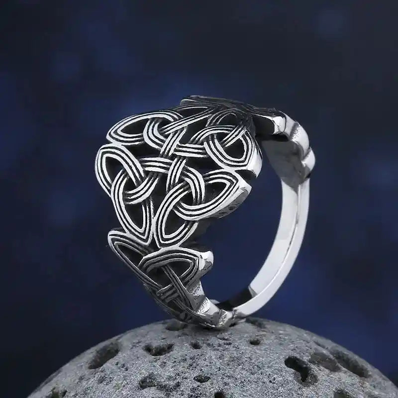 Profil de la Bague Noeud Celtique en argent