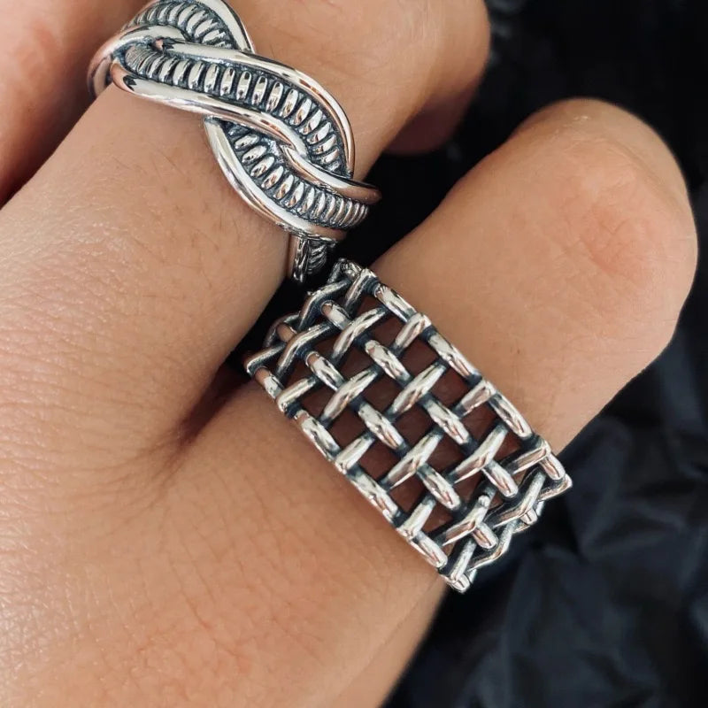 Bague "Bouclier d'Asgard" – Argent Sterling 925