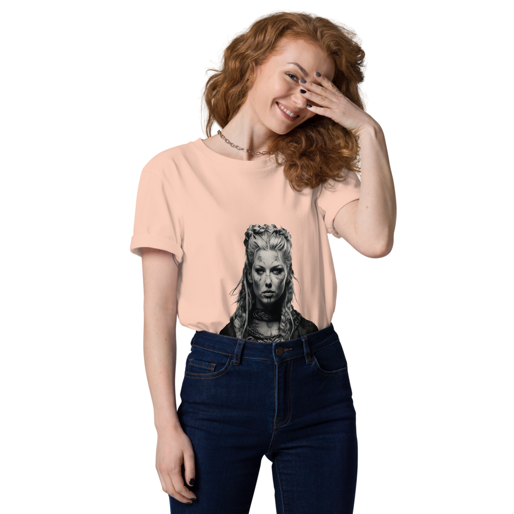 T-shirt pêche Lagertha porté par une femme