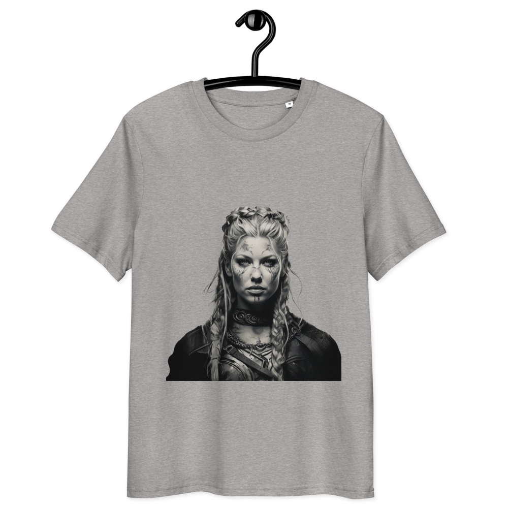 T-shirt gris Lagertha sur cintre