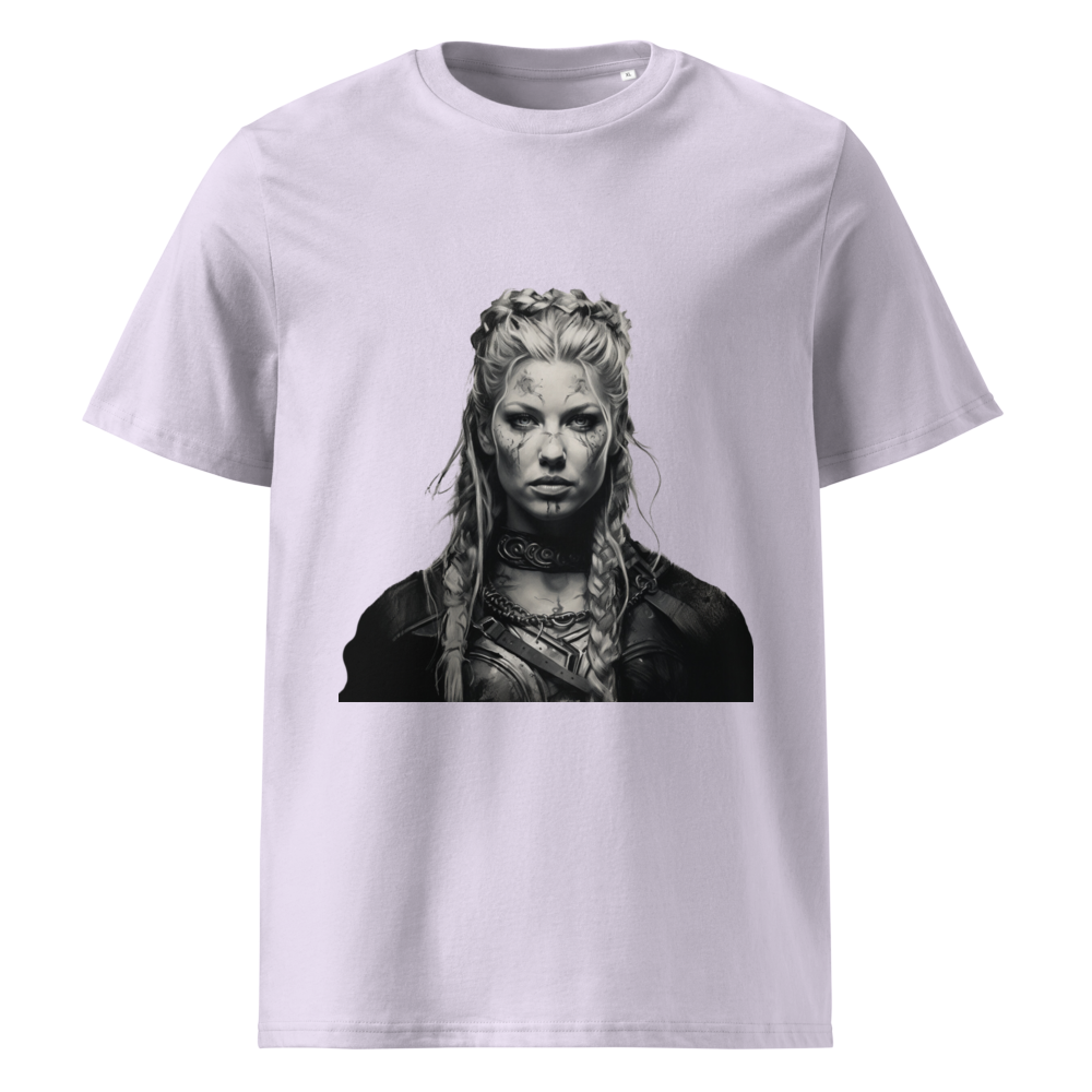 T-shirt lilas Lagertha, style viking