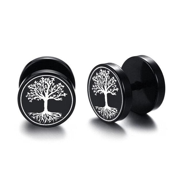 Boucles d'oreilles arbre de vie