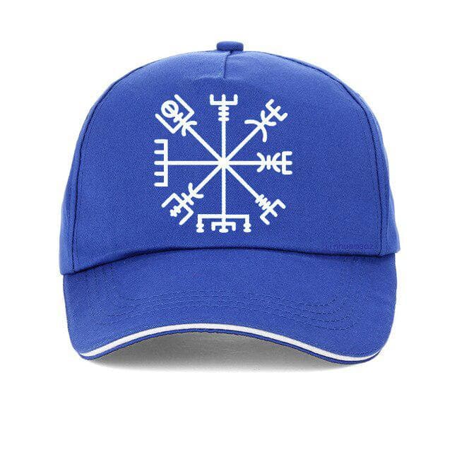 Casquette Viking Vegvisir Bleue