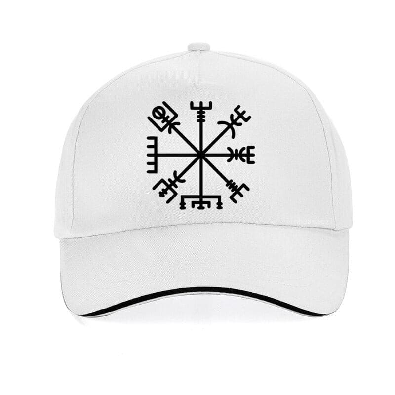 Casquette Viking Vegvisir Blanche