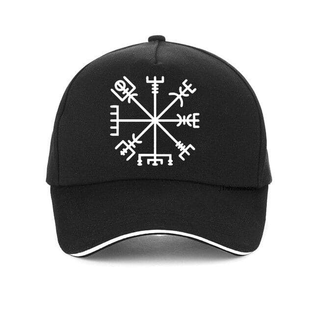 Casquette Viking Vegvisir Noire