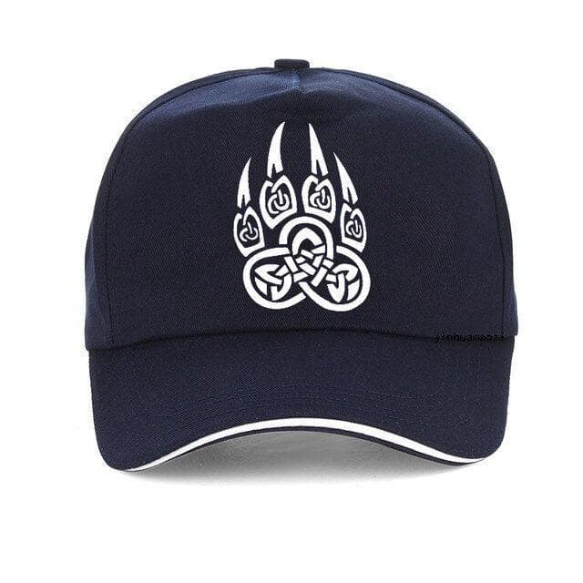 Casquette Viking Patte d'Ours Bleue Marine