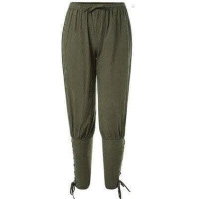 Pantalon Viking Renaissance de Ragnar vert