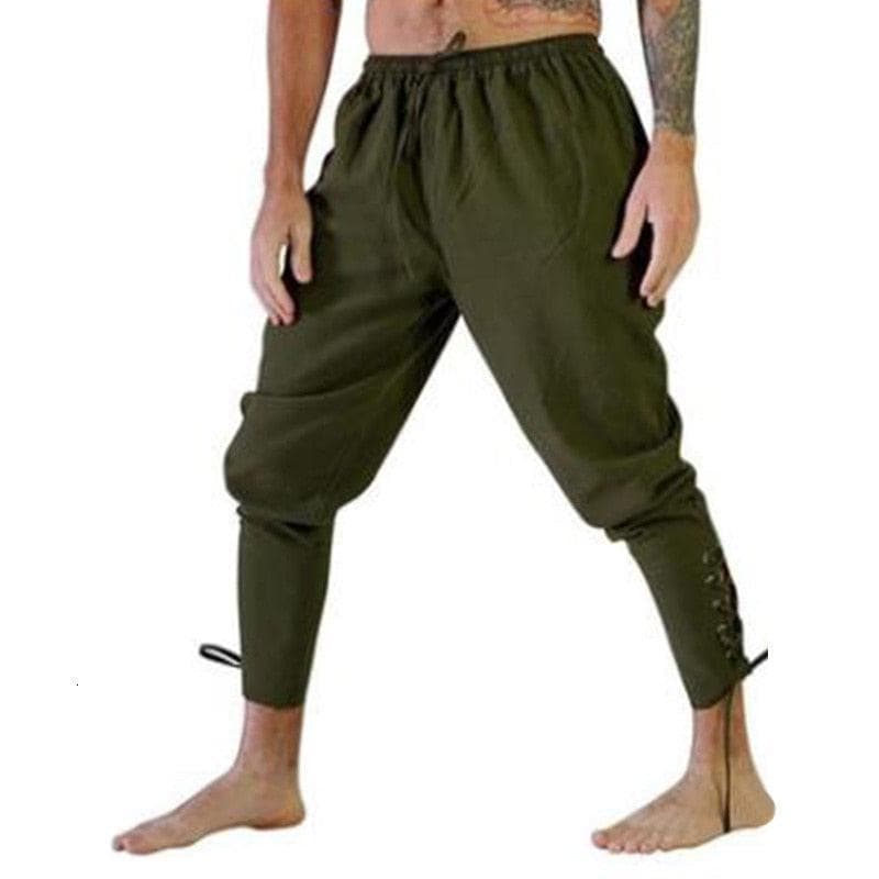 Pantalon Viking Renaissance de Ragnar Vert