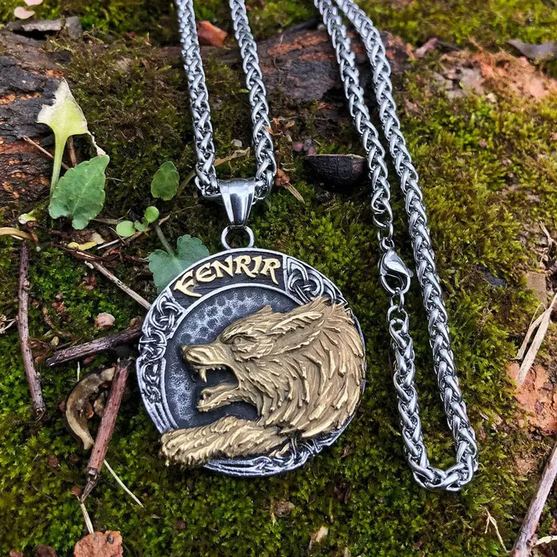 Pendentif Wolf Fenrir