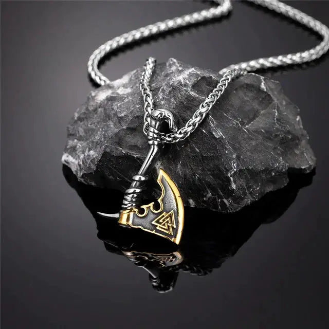 Collier Vikings Ax Mjolnir