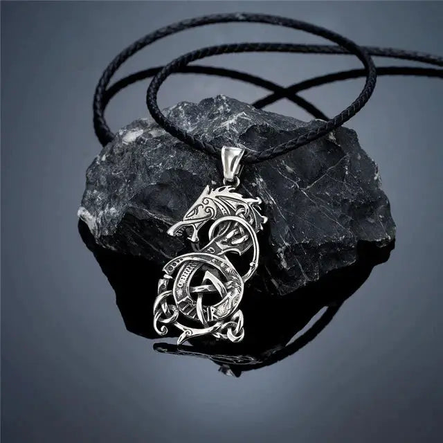 Pendentif Viking Fenrir